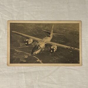 WW2 Photo Postcard Aircraft Martin B-26 Marauder‎ Bomber Grogan Photo Co.